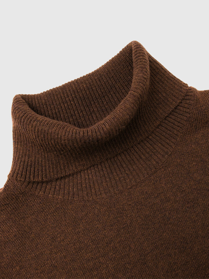 TURTLE NECK SWEATER Women image number 7